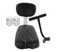 TOYANDONA Rear Bike Seat with Backrest Soft Cushion Durable Bicycle Saddle for Family Cycling Adventures Suitable for Mountain Bikes Safe Comfortable Seat with Handlebar