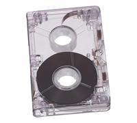 TOYANDONA Recordable Blank Audio Cassette Tape Clear Magnetic Music Tape for DIY Messages Interviews Lectures Home Speech Recording Gift