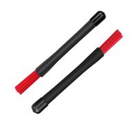 TOYANDONA Red Drum Stick Drumstick Drumset Plastic for with Percussion Instrument Easy to Handle and Skid-proof Features for Jazz and Rock Drumming Sessions