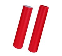 TOYANDONA Red Telescopic Poster Tube for Artwork and Plans Storage Paper Cylindrical Document Holder Protects from Rain and Sun Light-Resistant Design for Transporting and Storing Art Prints