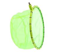 TOYANDONA Removable Fishing Net Head Fluorescent Green Mesh Net Lightweight Durable for Sea Ocean Boat Fishing Gear Accessory