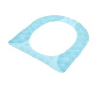 TOYANDONA Removable Silicone Toilet Seat Cushion Pad Soft Comfortable Raised Bathroom Mat Skin-Friendly Thermal Insulation Fits All Seasons for Home Hotel Restaurant Use