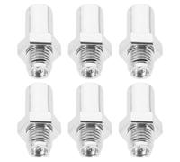 TOYANDONA Replacement Fire Extinguisher Nozzles Suitable for 500ml-1l Capacity Units Plastic Material with Easy Installation 6pcs for Water-Based Spray Devices for Home and Office Use