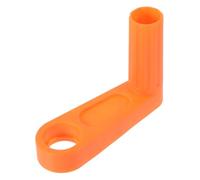TOYANDONA Replacement Garden Hose Reel Handle Crank Hard Plastic Orange for Efficient Hose Winding Easy Installation Accessory for Outdoor Watering Tools