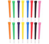 TOYANDONA Replacement Jump Rope Handles Colour-coding 8 Pairs with Fast and Easy Installation Sturdy Pp and Iron Material for 2.5mm Steel Wire Skipping Ropes for Cardio Exercises
