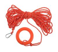TOYANDONA Rescue Wear Polyester Reflective Plastic Orange Rope Floating Metal Weatherproof Resistant Portable High Buoyancy for River Water Enthusiasts