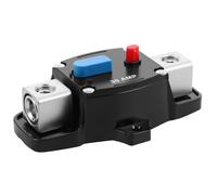 TOYANDONA Resettable Circuit Breaker Switch for Car Rv Boat Audio System Inline Fuse Holder Manual Reset Stereo Amplifier Protection Safe Power Cut-off for Truck Use