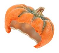 TOYANDONA Resin Aquarium Pumpkin Decor Aquarium Supply Home Resin Pumpkin Ornament for Fish Tank Desktop Decor for Halloween Guest Essentials