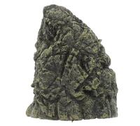 TOYANDONA Resin Dome Turtle Basking Platform and Reptile Tank Hideout Aquarium Decoration for Turtles and Reptiles Easy Maintenance Pet Habitat Ornament