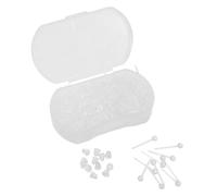 TOYANDONA Resin Earring Posts with Backs Gentle Fit 2 Sets Lightweight Ear Backs Minimalist Design for Sensitive Ears for Occasions and DIY Jewelry Making Supplies