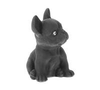TOYANDONA Resin French Bulldog Statue Small Bulldog Figurine Compact Resin Animal Sculpture Detailed Dog Ornament for Decor Office Display