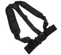 TOYANDONA Resistance Training Belt Running Assist Strap for Weight Bearing Exercise for Fitness Sprinting and Outdoor Activities Black