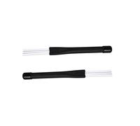 TOYANDONA Retractable Drum Brushes Drumsticks for Jazz Drumming Nylon Bristles for Easy Storage