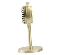 TOYANDONA Retro Microphone Prop for Parties Vintage Design Faux Mic for Photography Karaoke Events and Home Decor for Boys and Girls Birthdays and Themed Celebrations