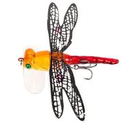 TOYANDONA Reusable Artificial Dragonfly Fishing Lure with Anti-light Easy-control Surface Bait for Freshwater and Saltwater Fishing Suitable for Lakes Rivers and Streams to Attract Bass and