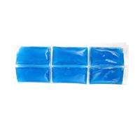 TOYANDONA Reusable Gel Ice Packs for Cooler Box with Leakproof Pe Material and Extended Refrigeration Time, for Outdoor Picnics and Transport Use, Blue Flexible Cold Pack for Food and Goods