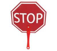 TOYANDONA Reusable Handheld Stop Sign with Handle for Classroom Interaction Lightweight Portable Paddle for Teacher Supplies Bright Voting Tool to Enhance Student Participation and Learning