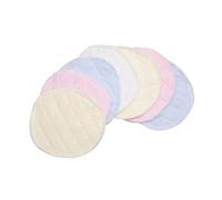 TOYANDONA Reusable Organic Cotton Breastfeeding Pads for Nursing Mothers, Highly Absorbent Double Layer Maternity Pads, Washable Cooling Breastfeed Protectors 6pcs Set Random Color