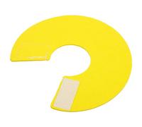 TOYANDONA Reusable Parrot Neck Collar Bite Bird Protective Collar for Plume Plucking Prevention Comfortable Cone for Pet Birds Washable Yellow S Supply