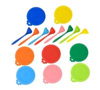 TOYANDONA Reusable Pet Food Can Covers with Silicone Spoon Airtight Dog and Cat Food Lids Compatible with Various Can Portable for Home Travel and Outdoor Use