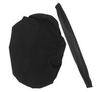 TOYANDONA Rollator Walker Seat Cover Set - Removable Waterproof Elastic Black Cloth - Washable, Suitable for Individuals Needing Rehabilitation in Home and Travel Scenarios
