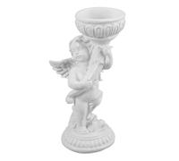 TOYANDONA Roman Column Sphere Holder Resin Pedestal Lightweight Decorative Stand for Ornaments Sculptures Home Wedding Tabletop Display with Classic Artistic Greek Design