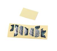 TOYANDONA Rose Floral Self-adhesive Inlay Stickers for Ukulele and Guitar Easy to Install Ultra-thin Design No Sound Effect Change Beautiful Decor for Musical Instruments
