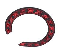 TOYANDONA Rosette Decal for Acoustic Classical Guitars Sticker Inlay Easy to Install Decorative Accessory Unique Guitar Sound Decoration
