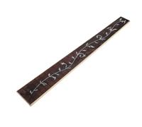 TOYANDONA Rosewood Guitar Fretboard Replacement Frets Acoustic Neck DIY Fingerboard for Professional Performance and Fretted String Area