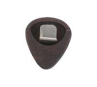 TOYANDONA Rosewood Guitar Pick Box L805 Heart-Shaped Holder for Standard and Jazz Picks Musician Gift
