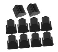 TOYANDONA Rubber Rotary Valve Buffer Pads Easy Installation 10 Pcs Sturdy Black Rubber Precision Fit Instrument Valve Stops Accessories for Brass Instruments for Euphonium and French Horn