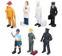TOYANDONA Sand Tray Miniatures 1 Set Imitated People Figurines People Scale Figurines Miniature Scale Figures Miniature Toys