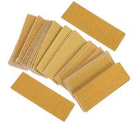 TOYANDONA Sandpaper Lightweight 80#-320# Velour Coating 60 Sheets Assorted Grit Sanding Sheets for Metal and Stone Grinding for Small Spaces and Detailed Projects