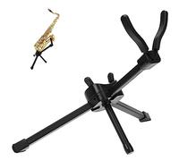 TOYANDONA Saxophone Holder with Bag Alto and Tenor Sax Stand Design for Secure Instrument Display and Storage for and Exhibitions