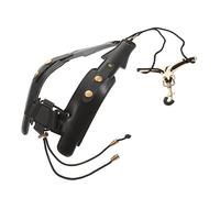TOYANDONA Saxophone Shoulder Strap Padded Neck Hanging Belt for Alto Tenor and Soprano Saxophones Comfortable Design to Reduce Shoulder Pressure during Performance