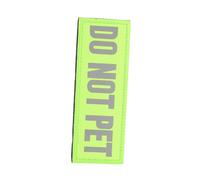 TOYANDONA Service Dog Patch Reflective Do Not Pet Patch Removable Safety Badge for Dog Puppy Harness Vest Collar Puppy Clothes Appliques