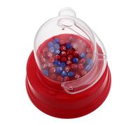 TOYANDONA Shake Lucky Ball Machine for Plastic Lotto Cage Game with Balls Efficient and Stable Number Picker for Indoor and Outdoor Entertainment