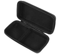 TOYANDONA Shockproof Microphone Storage Box Lightweight Waterproof Carrying Case Organizer Pocket Suitable for Daily Use and Travel (Black)