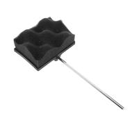 TOYANDONA Silent Drum Practice Pad with Bass Drum Mallets Foam Replacement Head for Drummers for Quiet Practice