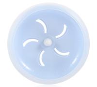 TOYANDONA Silent Hamster Exercise Wheel 17.5cm Blue Plastic Running Wheel Non-slip Convex Lines, Mountable on Pet Cages for Keeping Pets and Healthy