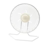 TOYANDONA Silent Hamster Exercise Wheel with Stand Super Quiet Running for Gerbils Mice Small Pets Durable Chew Spinner for Healthy Stress Relief and Fitness