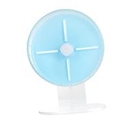 TOYANDONA Silent Hamster Running Wheel with Stand Large Rotatory Exercise Disc for Small Animals Cage Attachment Freestanding Pet for Hamster Fitness and Activity