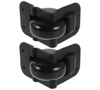 TOYANDONA Silent Replacement Wheels with Directional Locking Function 1pair Plastic Material, Size 10x6.5x5.8cm for Suitcase Luggage Case for Frequent Business Trip and Crowded Travels