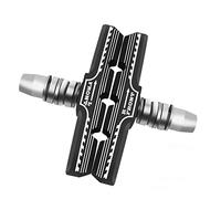 TOYANDONA Silent Wear-resistant Bicycle Brake Pads Rubber Cycling Blocks with Marking Line for Road Mountain Bikes Scratch-resistant Mute Brakes Easy Installation Safety Accessories