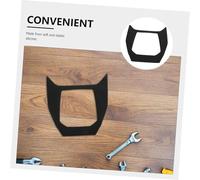 TOYANDONA Silicone Car Interior Decoration Center Console Protector for Soft Multi-media Panel Cover Scratch-resistant Trim Frame Classic Black Precise Fit and Easy Installation