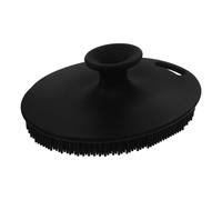 TOYANDONA Silicone Cleansing Brush Facial Scrubber Exfoliator Sl esign Gentle Exfoliation Versatile Use Black for Vanity and Bathroom