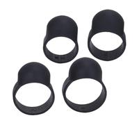 TOYANDONA Silicone Ethereal Drum Finger Cots 4Pcs Scratch Resistant Plastic Covers for Steel Tongue Drum Beginners Protection Musical Instrument Accessories