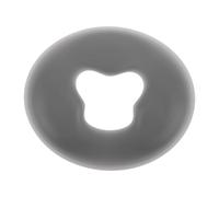 TOYANDONA Silicone Face Cradle Cushion for Massage Table with Breathable Honeycomb Ventilation Holes and Ergonomic Contouring, Round Donut Shape Soft Borders Pillow for Beauty Salons