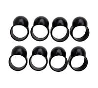 TOYANDONA Silicone Hand Pan Drum Finger Covers Reusable Non-slip Finger Sleeve 8pcs to Reduce Noise for Percussion Instruments for Steel Tongue Drum Playing and Drumming