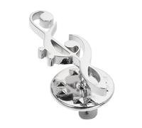 TOYANDONA Silver Music Note Lapel Pin, Treble Clef Brooch for Music Lovers